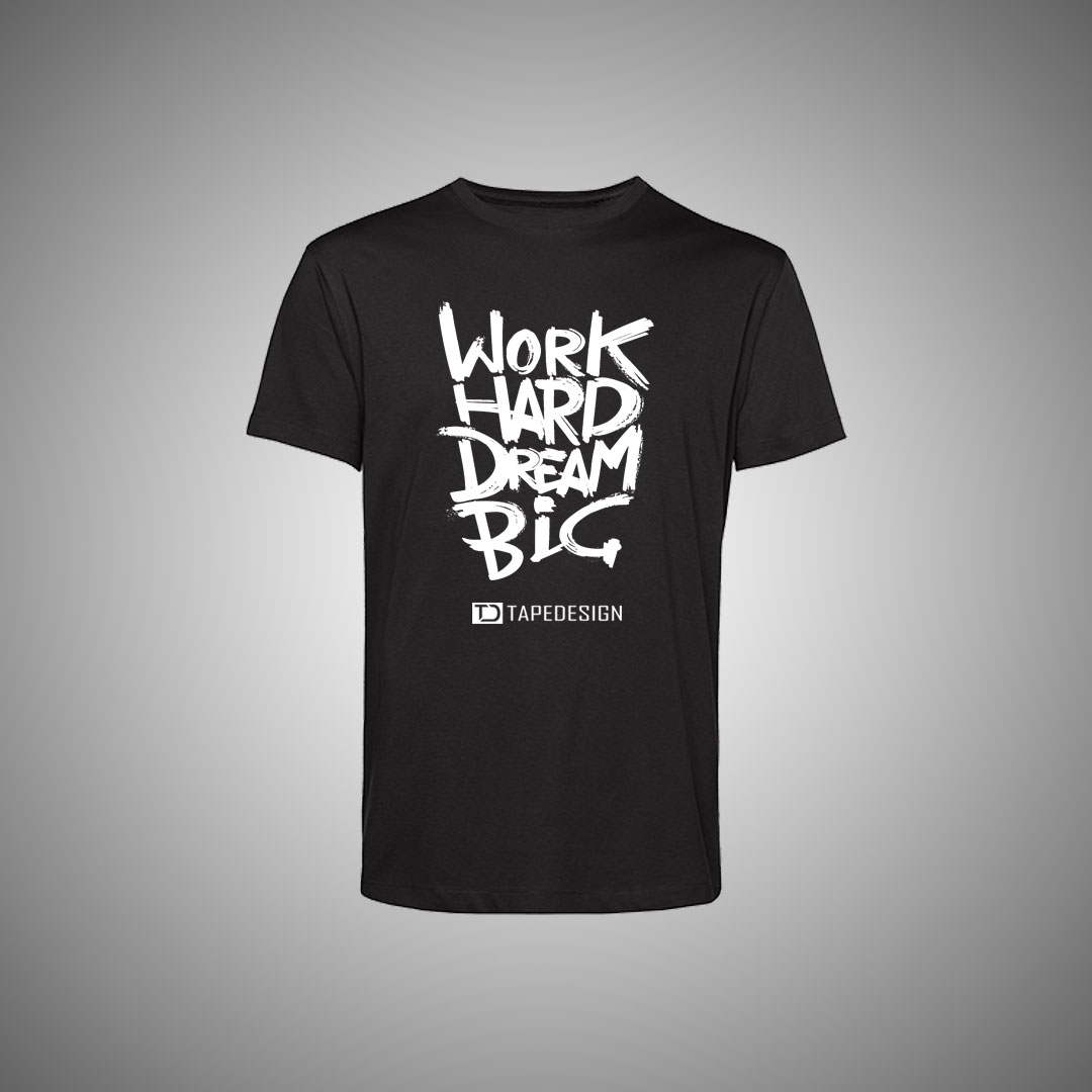 Boredwalk Men's Team Work Makes The Dream Work T-Shirt, XX-Large / Black